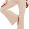 41qojSo8A-L._AC_SL1200 Jngrtsyjvip Fashion Women’s Bootcut Yoga Pants - Flare Leggings for Women High Waisted Active Leggings Workout Lounge Jazz Dress Pants