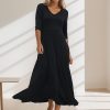Jngrtsyjvip Fashion Dress for Women Casual Loose Beach Dresses with Pockets for 2024