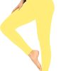 Jngrtsyjvip Fashion Soft Leggings for Women - High Waisted Tummy Control No See Through Workout Yoga Pants