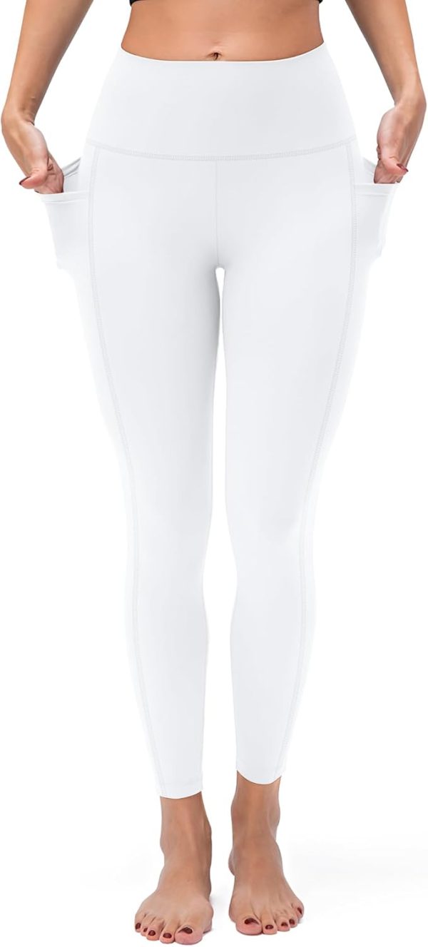 Jngrtsyjvip Fashion  High Waisted Leggings for Women Soft Tummy Control Pants Non See Through Workout Yoga Pants for Running Plus Size