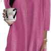 Jngrtsyjvip Fashion   Womens 3/4 Sleeve Tunics or Tops to Wear with Leggings Long Shirts Tops with Pockets