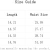 Jngrtsyjvip Fashion Women's High Waisted Fringe Trim Skort Ring Linked Wrap Casual Skirt Shorts