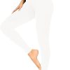 Jngrtsyjvip Fashion Soft Leggings for Women - High Waisted Tummy Control No See Through Workout Yoga Pants