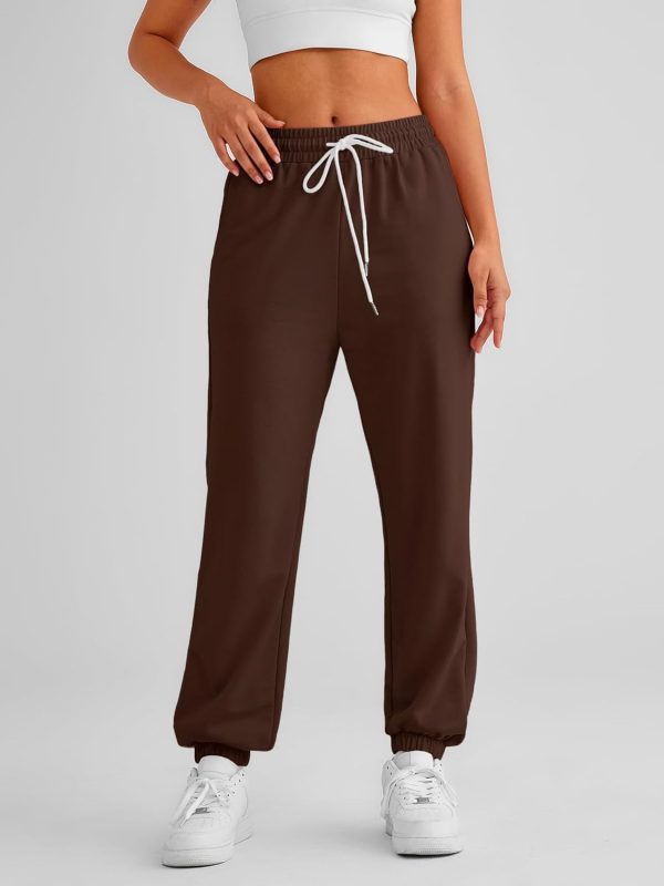 Jngrtsyjvip Fashion  Women's Cinch Bottom Sweatpants High Waisted Athletic Joggers
