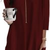 Jngrtsyjvip Fashion   Womens 3/4 Sleeve Tunics or Tops to Wear with Leggings Long Shirts Tops with Pockets