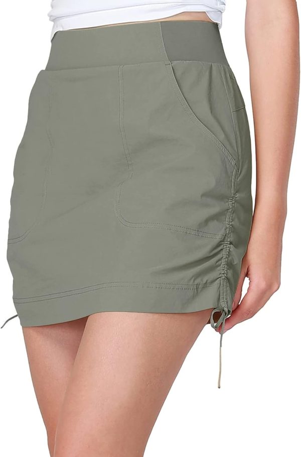Jngrtsyjvip Fashion Women's Casual Skorts Tennis Skirts Tummy Control UV Protection Quick Dry Golf Skirt with Pockets Active
