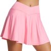 Jngrtsyjvip Fashion  Women's Tennis Skirt Flowy Pleated Skorts for Woman Skirts Golf Athletic with Shorts Pockets for Running Workout