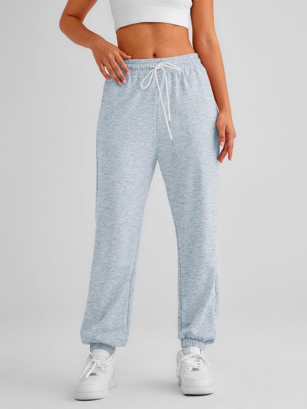 Jngrtsyjvip Fashion  Women's Cinch Bottom Sweatpants High Waisted Athletic Joggers