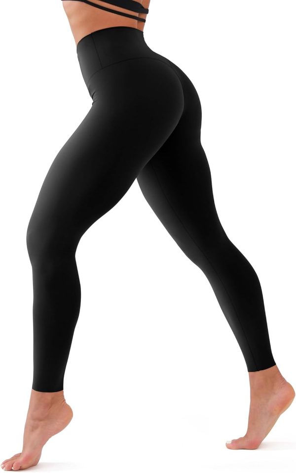 Jngrtsyjvip Fashion  High Waisted Leggings for Women Soft Tummy Control Pants Non See Through Workout Yoga Pants for Running Plus Size