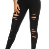 Jngrtsyjvip Fashion Soft Leggings for Women - High Waisted Tummy Control No See Through Workout Yoga Pants