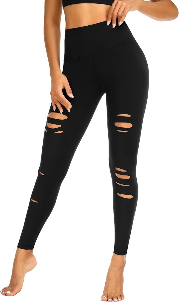 61Lnmq02lcL._AC_SL1500 Jngrtsyjvip Fashion Soft Leggings for Women - High Waisted Tummy Control No See Through Workout Yoga Pants