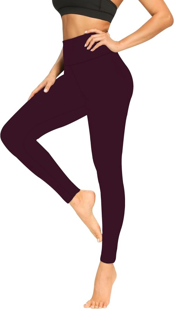 61ReCoBVSdL._AC_SL1500 Jngrtsyjvip Fashion Soft Leggings for Women - High Waisted Tummy Control No See Through Workout Yoga Pants