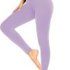 Jngrtsyjvip Fashion Soft Leggings for Women - High Waisted Tummy Control No See Through Workout Yoga Pants