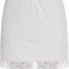 Jngrtsyjvip Fashion  Half Slips for Women Underskirt Short Lace Trim Above Knee Half Slip