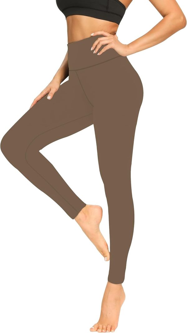 61a3R_kyf_L._AC_SL1500 Jngrtsyjvip Fashion Soft Leggings for Women - High Waisted Tummy Control No See Through Workout Yoga Pants