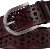 61b3q03F6ZL._AC_SL1500 Jngrtsyjvip Fashion Women’s Hollow Flower Leather Belt for Jeans Pants Wide Belt for Ladies