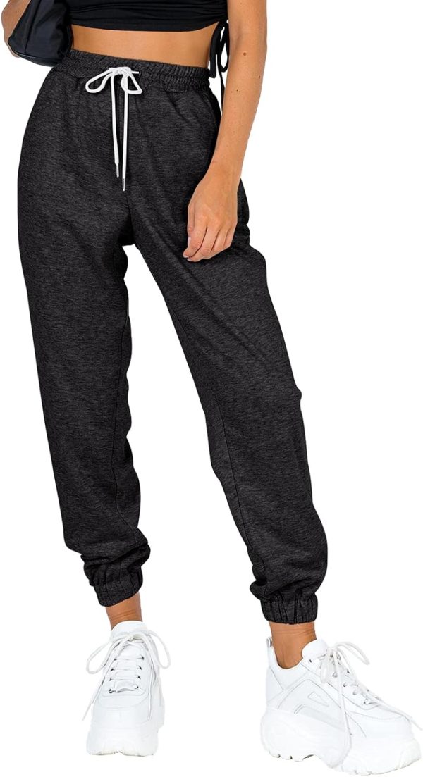 Jngrtsyjvip Fashion  Women's Cinch Bottom Sweatpants High Waisted Athletic Joggers