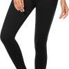 Jngrtsyjvip Fashion Soft Leggings for Women - High Waisted Tummy Control No See Through Workout Yoga Pants