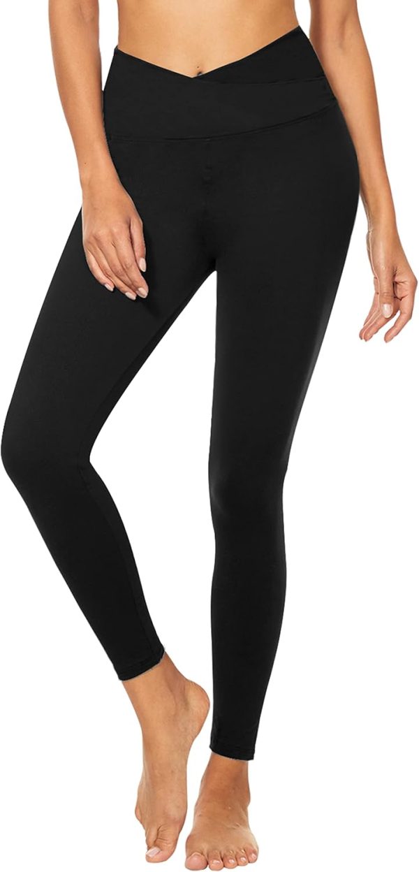 61uJ80MK85L._AC_SL1500 Jngrtsyjvip Fashion Soft Leggings for Women - High Waisted Tummy Control No See Through Workout Yoga Pants
