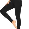 Jngrtsyjvip Fashion Soft Leggings for Women - High Waisted Tummy Control No See Through Workout Yoga Pants