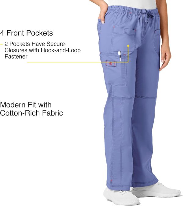 Jngrtsyjvip Fashion  Women's Wonderflex Faith Scrub Pant