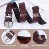 71Gs4pqBlfL._AC_SL1500 Jngrtsyjvip Fashion Women’s Hollow Flower Leather Belt for Jeans Pants Wide Belt for Ladies