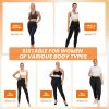 Jngrtsyjvip Fashion Workout Leggings for Women - High Waisted Yoga Pants Tummy Control Compression for Running