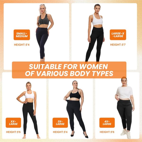 71JVrlaeDHL._AC_SL1500 Jngrtsyjvip Fashion Workout Leggings for Women - High Waisted Yoga Pants Tummy Control Compression for Running