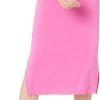 Jngrtsyjvip Fashion  Women's Pull-On Knit Midi Skirt (Available in Plus Size)
