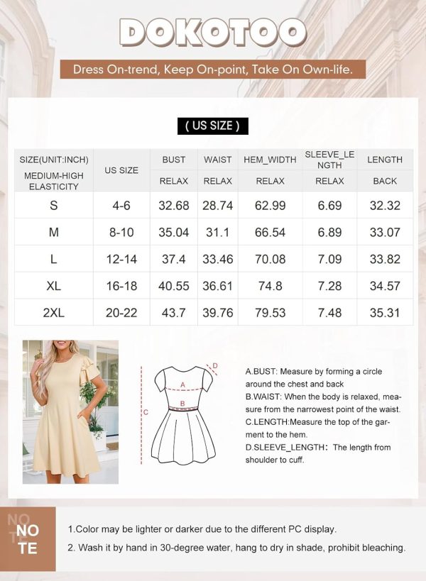 Jngrtsyjvip Fashion Women 2024 Summer Ruffle Edge Sleeve Dresses  Casual Beach Mini Dress with Pocket