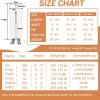 Jngrtsyjvip Fashion High Waisted Leggings for Women - No See Through Tummy Control Cycling Workout Yoga Pants with Pockets Reg & Plus