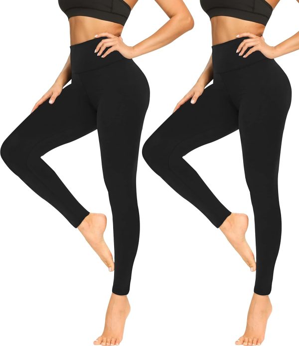 71a8K2AZmvL._AC_SL1500 Jngrtsyjvip Fashion Soft Leggings for Women - High Waisted Tummy Control No See Through Workout Yoga Pants