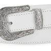 Jngrtsyjvip FashionWomens Western Belt - 1.1" CR Cowboy Belt Leather Belt Women - Country Belts For Women Waist Belt For Women Fashion