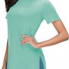 71gdoRej7nL._AC_SL1500 Jngrtsyjvip Fashion Shirts Summer Women Casual Short Sleeve Tops T-Shirts Tees with Side Split