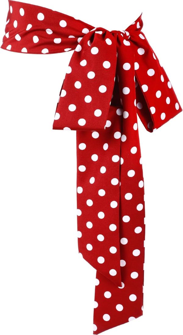 71iho4jytDL._AC_SL1500 Jngrtsyjvip FashionWomen Chiffon Sash Belt Dress Sash Waist Bridal Wedding Belt 50s Belt Accessories 3'' Wide