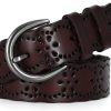 71kSBqDr-5L._AC_SL1500 Jngrtsyjvip Fashion Women’s Hollow Flower Leather Belt for Jeans Pants Wide Belt for Ladies