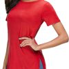 71lnSLgW7lL._AC_SL1500 Jngrtsyjvip Fashion Shirts Summer Women Casual Short Sleeve Tops T-Shirts Tees with Side Split
