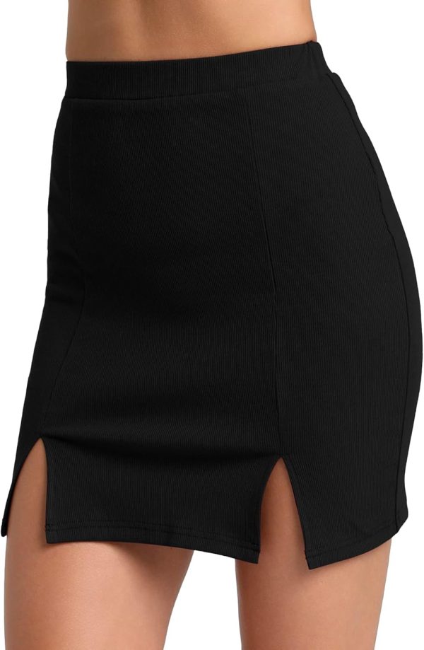 Jngrtsyjvip Fashion  Mini   Skirt for Women High Waist Skirts