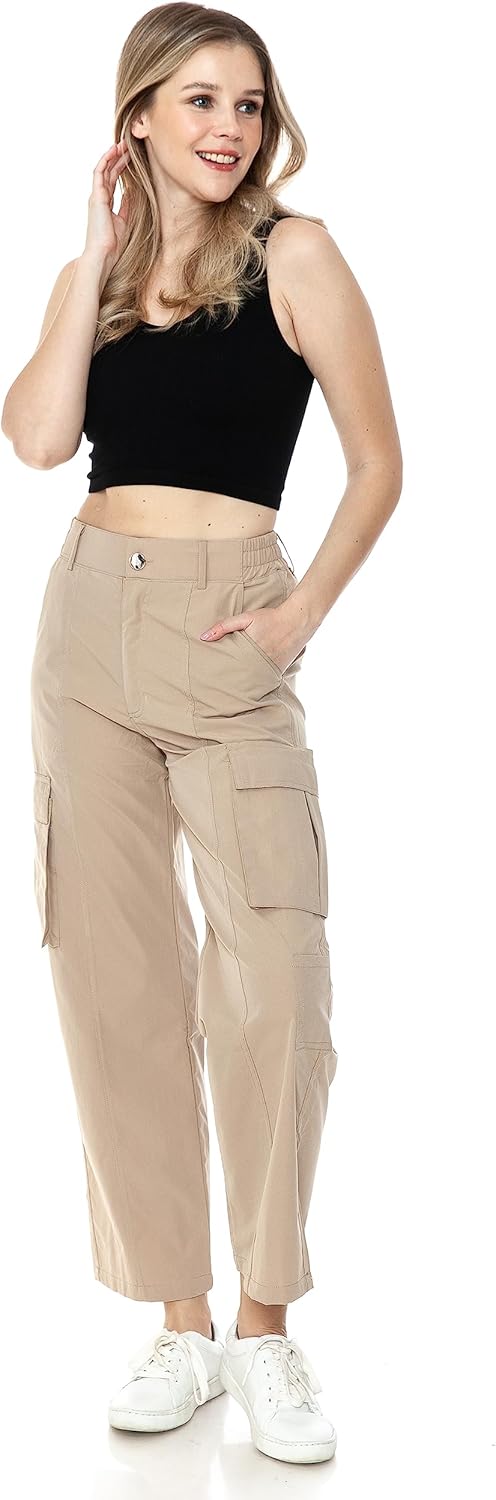 Jngrtsyjvip Fashion Leggings  Women’s High Waisted Cargo Pants – Wide Leg Pants Casual Trousers
