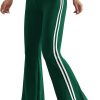 71r5Yt5TrjL._AC_SL1500 Jngrtsyjvip Fashion Women's Summer Yoga Pants High Waisted Sweatpants Casual Striped Bootcut Flare Workout Leggings