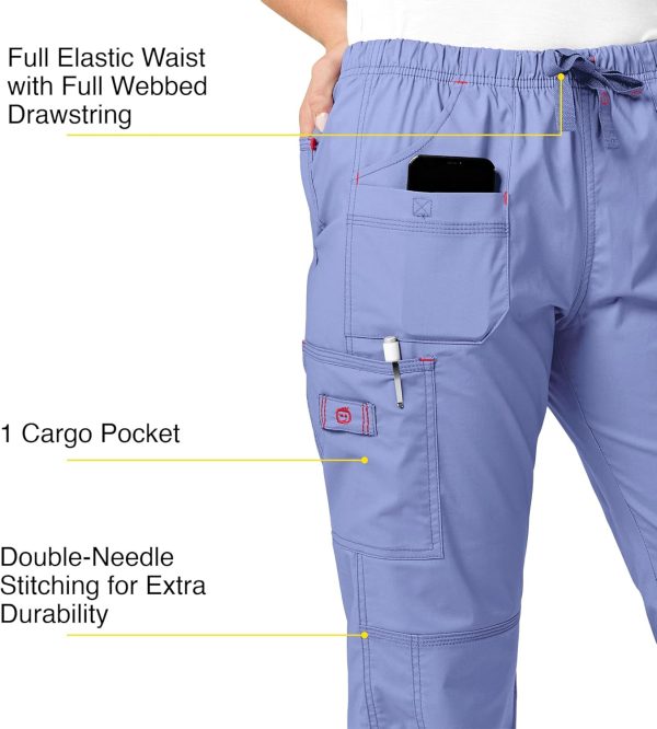 Jngrtsyjvip Fashion  Women's Wonderflex Faith Scrub Pant