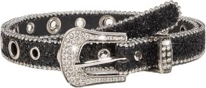 71xFZ-Jf0pL._AC_SL1500 Jngrtsyjvip FashionWomens Rhinestones Studded Belts Bling Big Diamond Cowgirl Cowboy Waist Belt for Jeans Dresses Fit for 27"-39"