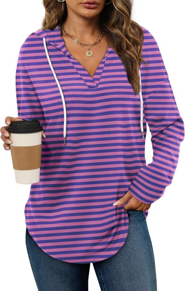 Jngrtsyjvip Fashion   Womens Fashion Tops Hoodies for Women Pullover Oversized Sweatshirts Long SLeeve Shirts Loose Fit