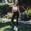 Jngrtsyjvip Fashion Workout Leggings for Women - High Waisted Yoga Pants Tummy Control Compression for Running
