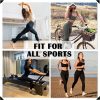 Jngrtsyjvip Fashion Soft Leggings for Women - High Waisted Tummy Control No See Through Workout Yoga Pants