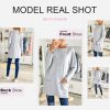 81hVKkJffBL._AC_SL1500 Jngrtsyjvip Fashion Womens 2024 Fall Outfits Casual Long Sleeve Shirts Lightweight Sweatshirts Fashion Tunic Tops with Pockets