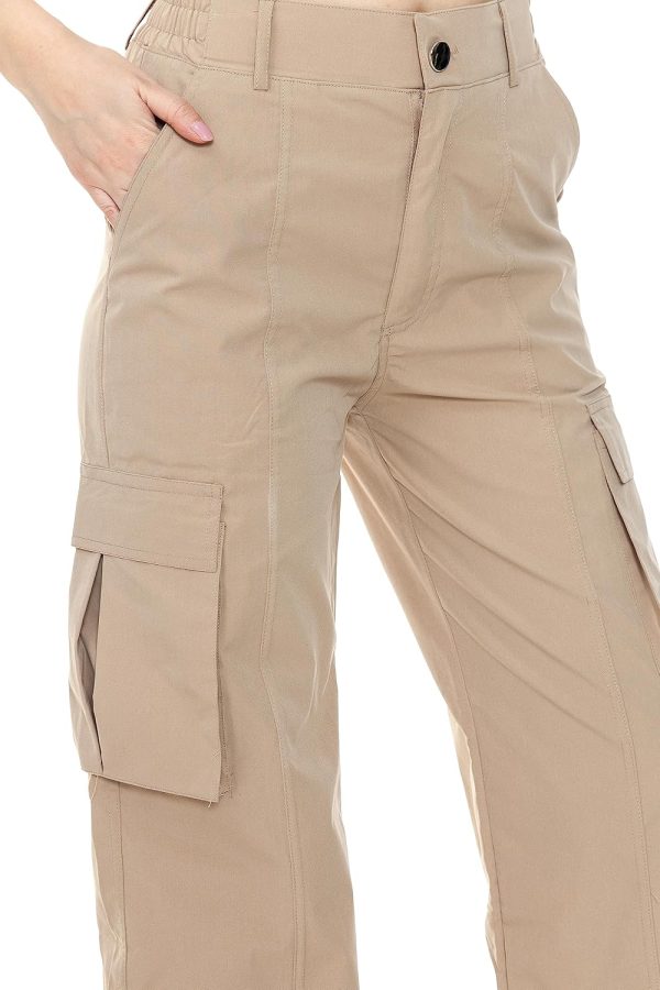 Jngrtsyjvip Fashion Leggings  Women’s High Waisted Cargo Pants – Wide Leg Pants Casual Trousers